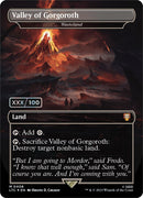 Valley of Gorgoroth - Wasteland (Serialized) [The Lord of the Rings: Tales of Middle-Earth Commander] - The Mythic Store | 24h Order Processing