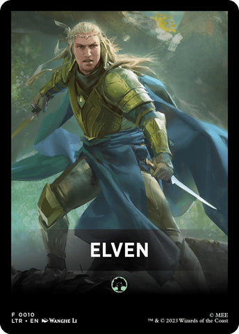 Elven Theme Card [The Lord of the Rings: Tales of Middle-Earth] - The Mythic Store | 24h Order Processing