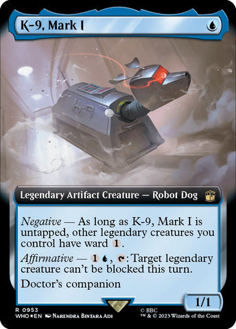 K-9, Mark I (Extended Art) (Surge Foil) [Doctor Who] - The Mythic Store | 24h Order Processing