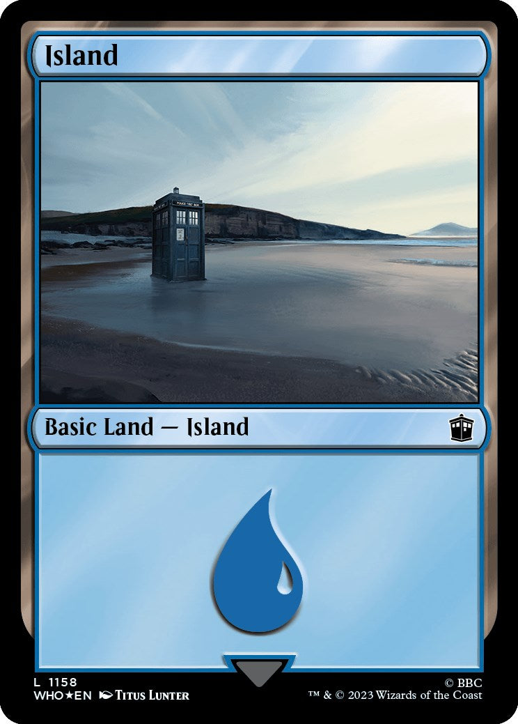 Island (1158) (Surge Foil) [Doctor Who] - The Mythic Store | 24h Order Processing