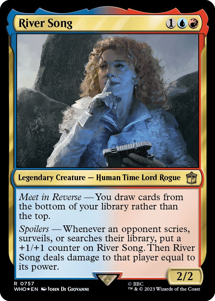 River Song (Surge Foil) [Doctor Who] - The Mythic Store | 24h Order Processing