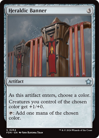 Heraldic Banner [Foundations] - The Mythic Store | 24h Order Processing