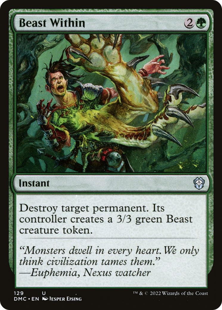 Beast Within [Dominaria United Commander] - The Mythic Store | 24h Order Processing