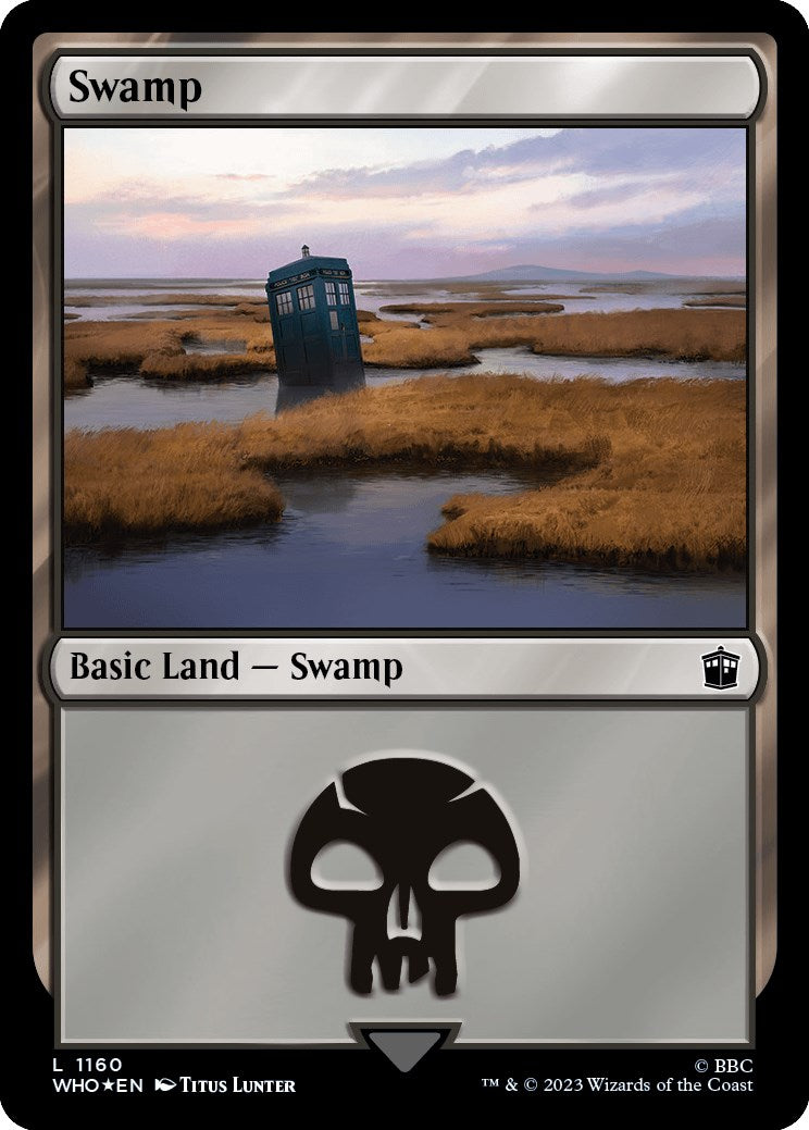 Swamp (1160) (Surge Foil) [Doctor Who] - The Mythic Store | 24h Order Processing