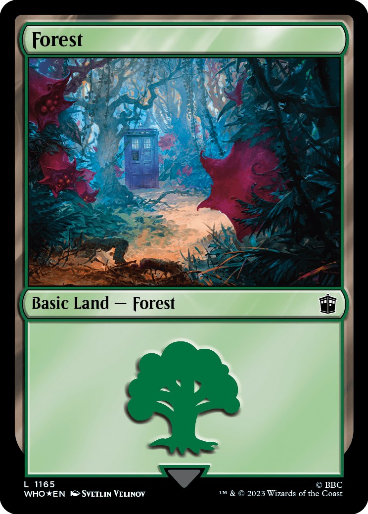 Forest (1165) (Surge Foil) [Doctor Who] - The Mythic Store | 24h Order Processing