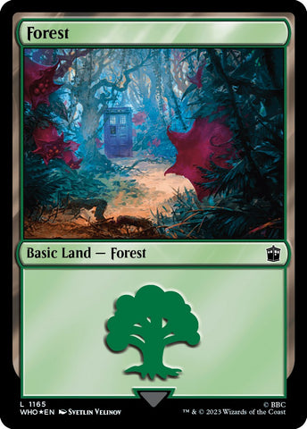 Forest (1165) (Surge Foil) [Doctor Who] - The Mythic Store | 24h Order Processing