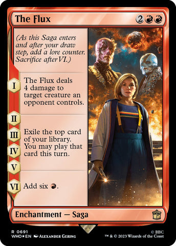 The Flux (Surge Foil) [Doctor Who] - The Mythic Store | 24h Order Processing