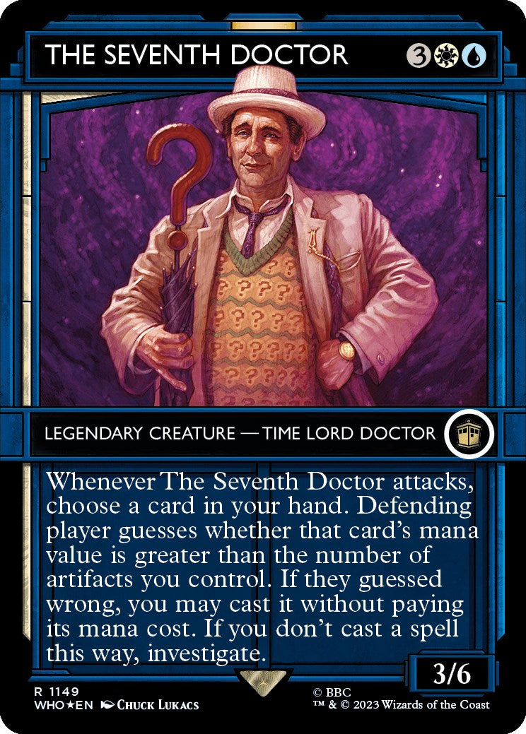 The Seventh Doctor (Showcase) (Surge Foil) [Doctor Who] - The Mythic Store | 24h Order Processing