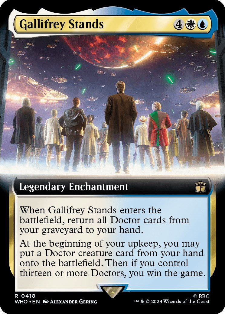 Gallifrey Stands (Extended Art) [Doctor Who] - The Mythic Store | 24h Order Processing