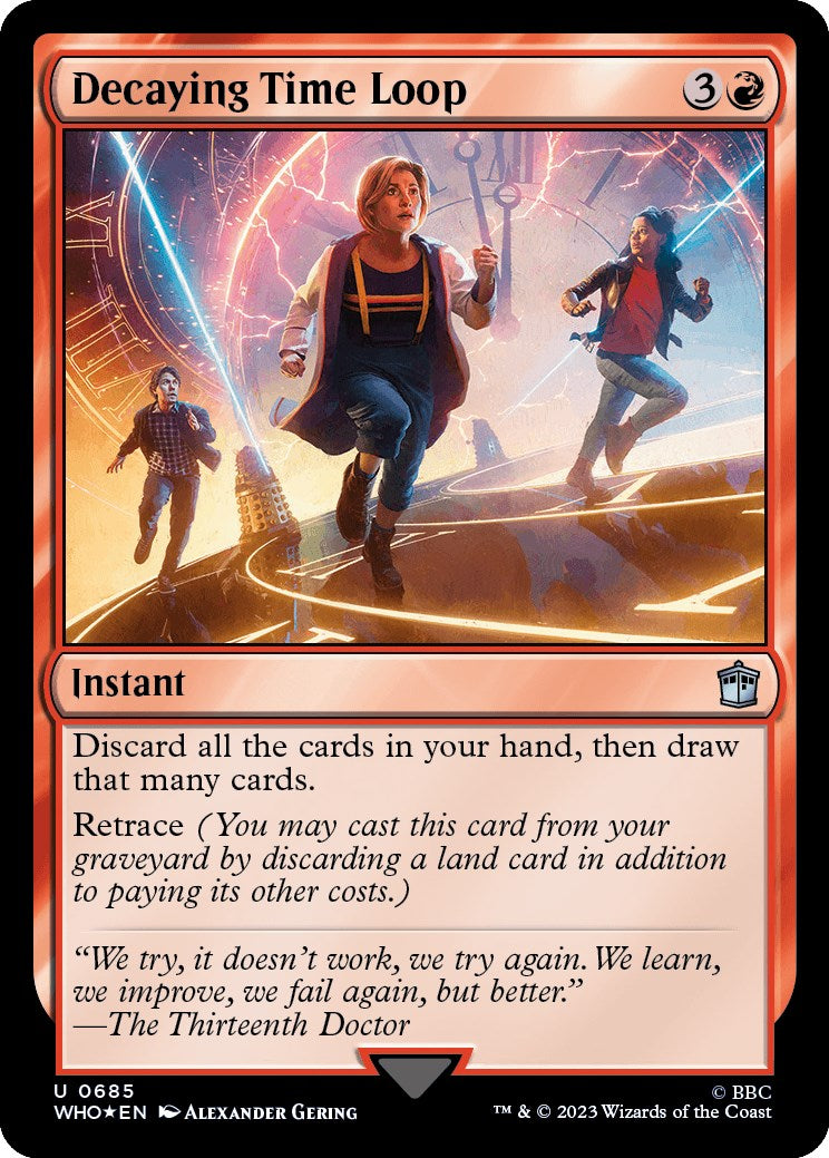 Decaying Time Loop (Surge Foil) [Doctor Who] - The Mythic Store | 24h Order Processing
