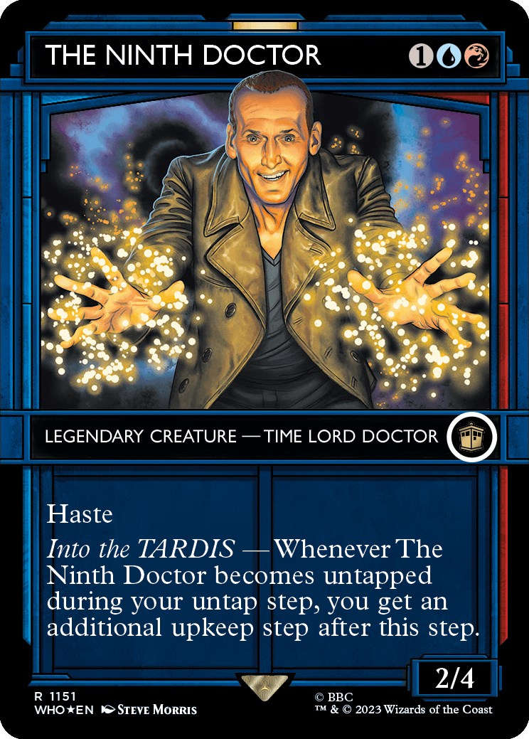 The Ninth Doctor (Showcase) (Surge Foil) [Doctor Who] - The Mythic Store | 24h Order Processing