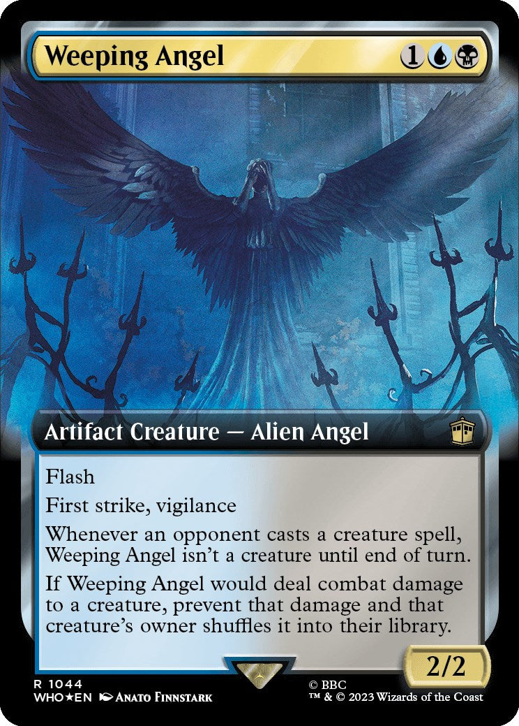 Weeping Angel (Extended Art) (Surge Foil) [Doctor Who] - The Mythic Store | 24h Order Processing