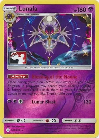 Lunala (102/236) [League & Championship Cards] - The Mythic Store | 24h Order Processing