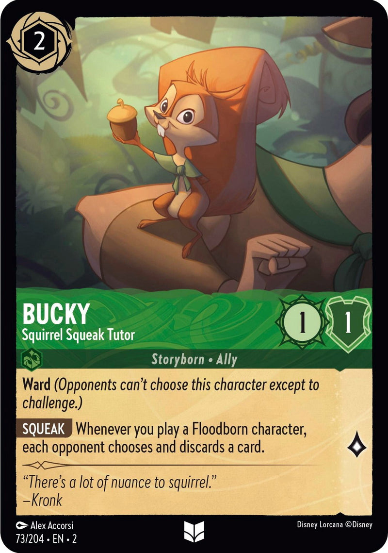 Bucky - Squirrel Squeak Tutor (73/204) [Rise of the Floodborn] - The Mythic Store | 24h Order Processing