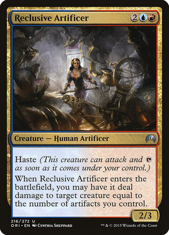 Reclusive Artificer [Magic Origins] - The Mythic Store | 24h Order Processing