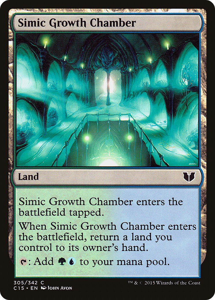 Simic Growth Chamber [Commander 2015] - The Mythic Store | 24h Order Processing