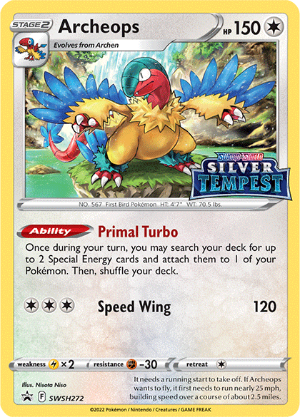 Archeops (SWSH272) (Prerelease) [Sword & Shield: Black Star Promos] - The Mythic Store | 24h Order Processing