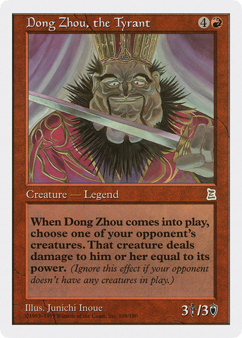 Dong Zhou, the Tyrant [Portal Three Kingdoms] - The Mythic Store | 24h Order Processing