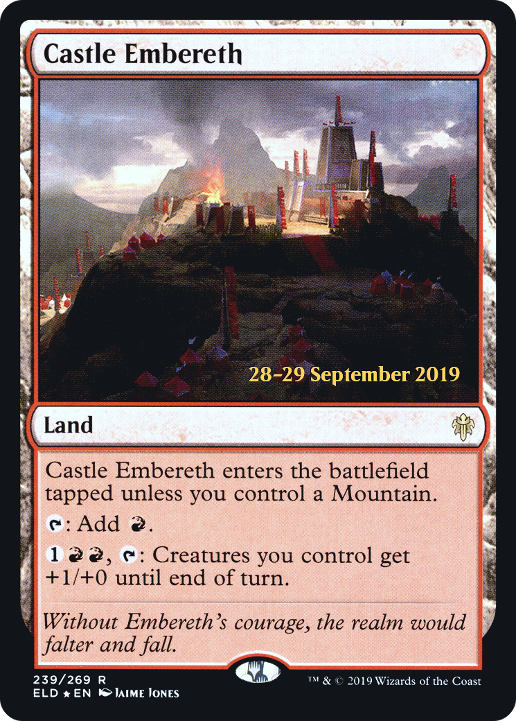 Castle Embereth [Throne of Eldraine Prerelease Promos] - The Mythic Store | 24h Order Processing