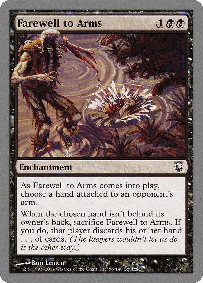Farewell to Arms [Unhinged] - The Mythic Store | 24h Order Processing