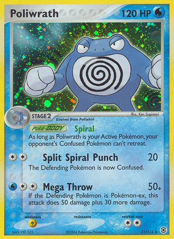Poliwrath (11/112) [EX: FireRed & LeafGreen] - The Mythic Store | 24h Order Processing