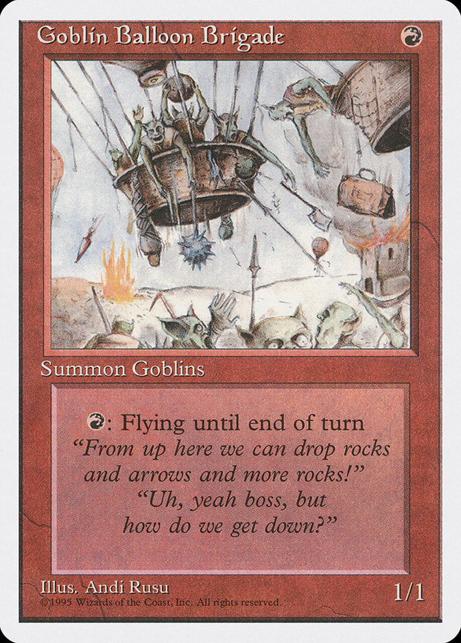Goblin Balloon Brigade [Fourth Edition] - The Mythic Store | 24h Order Processing