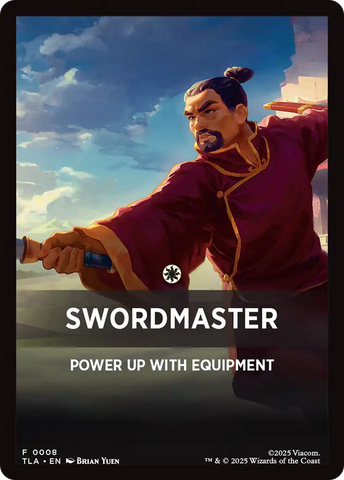 Swordmaster Theme Card [Avatar: The Last Airbender Tokens] - The Mythic Store | 24h Order Processing