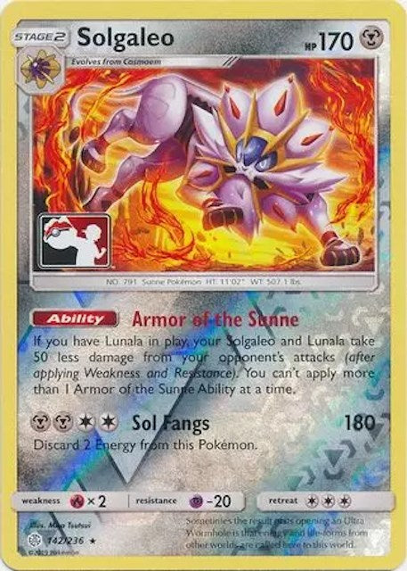 Solgaleo (142/236) [League & Championship Cards] - The Mythic Store | 24h Order Processing