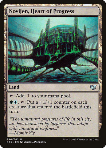 Novijen, Heart of Progress [Commander 2015] - The Mythic Store | 24h Order Processing