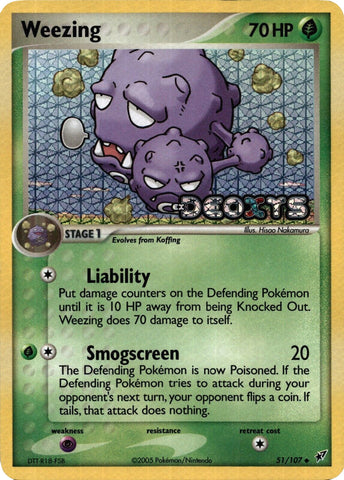 Weezing (51/107) (Stamped) [EX: Deoxys] - The Mythic Store | 24h Order Processing