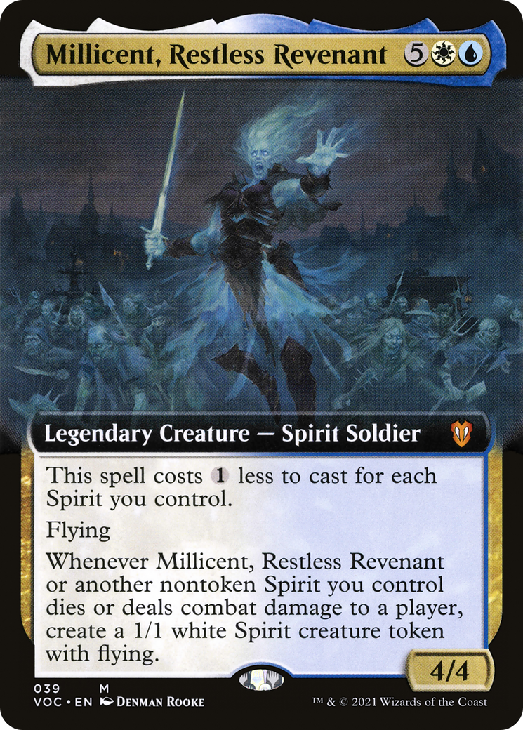 Millicent, Restless Revenant (Extended Art) [Innistrad: Crimson Vow Commander] - The Mythic Store | 24h Order Processing