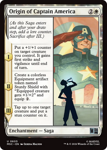 Origin of Captain America [Marvel Super Heroes Commander] - The Mythic Store | 24h Order Processing