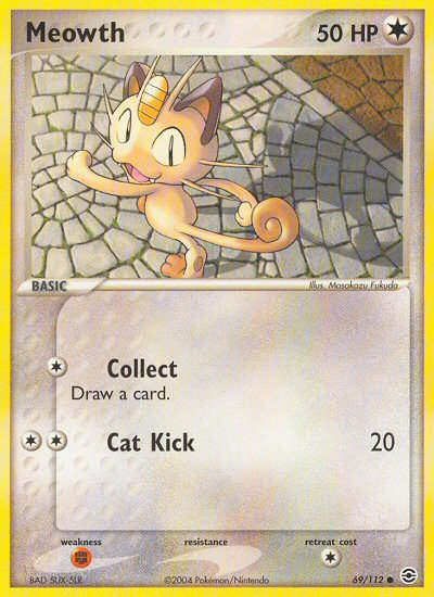 Meowth (69/112) [EX: FireRed & LeafGreen] - The Mythic Store | 24h Order Processing