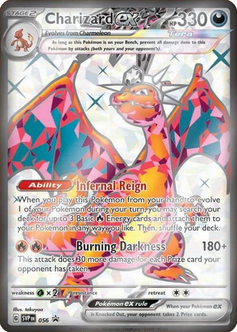 Charizard ex (056) [Scarlet & Violet: Black Star Promos] - The Mythic Store | 24h Order Processing