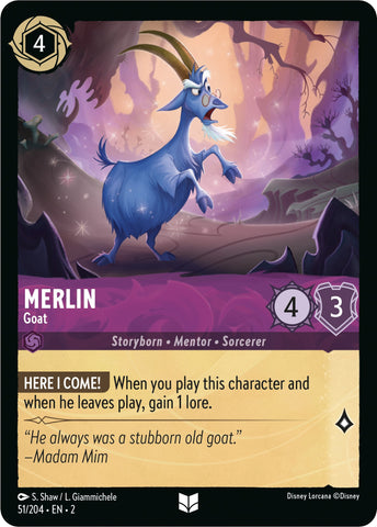 Merlin - Goat (51/204) [Rise of the Floodborn] - The Mythic Store | 24h Order Processing
