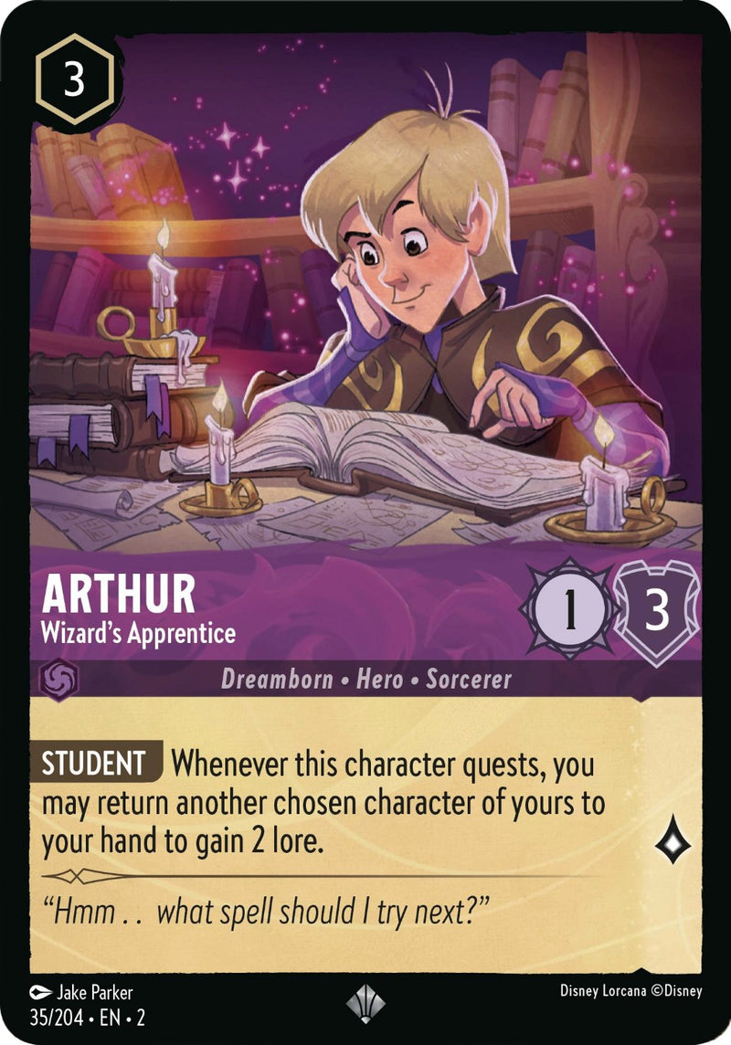 Arthur - Wizard's Apprentice (35/204) [Rise of the Floodborn] - The Mythic Store | 24h Order Processing