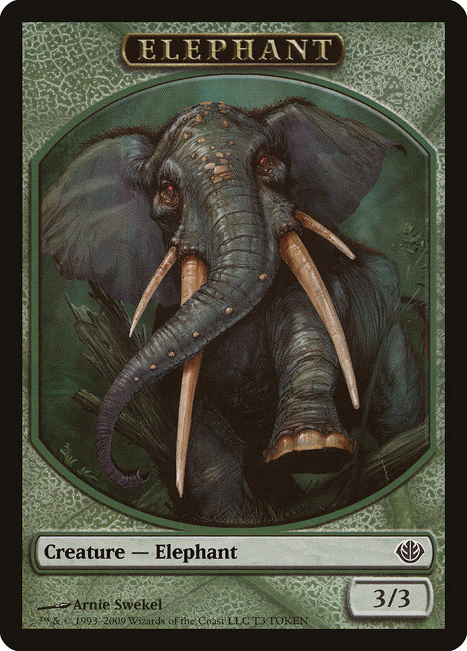 Elephant Token [Duel Decks: Garruk vs. Liliana Tokens] - The Mythic Store | 24h Order Processing
