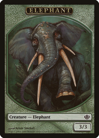 Elephant Token [Duel Decks: Garruk vs. Liliana Tokens] - The Mythic Store | 24h Order Processing