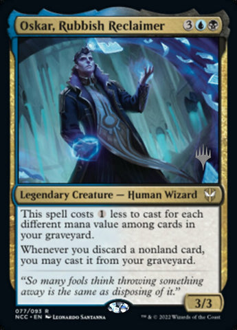Oskar, Rubbish Reclaimer (Promo Pack) [Streets of New Capenna Commander Promos] - The Mythic Store | 24h Order Processing