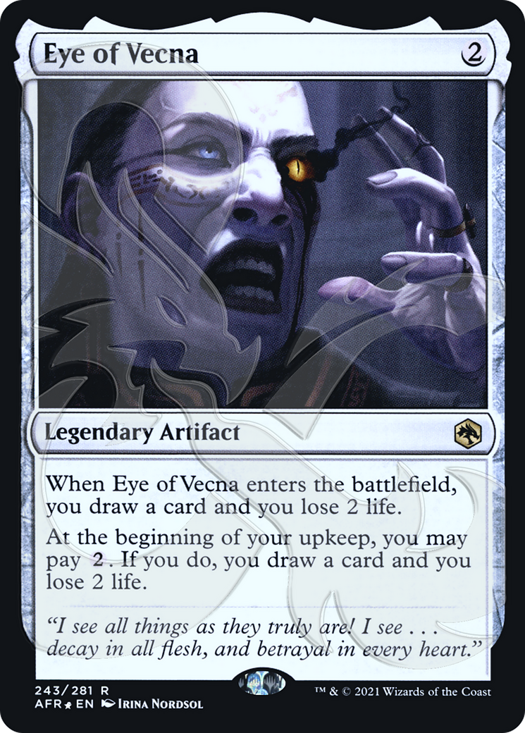 Eye of Vecna (Ampersand Promo) [Dungeons & Dragons: Adventures in the Forgotten Realms Promos] - The Mythic Store | 24h Order Processing