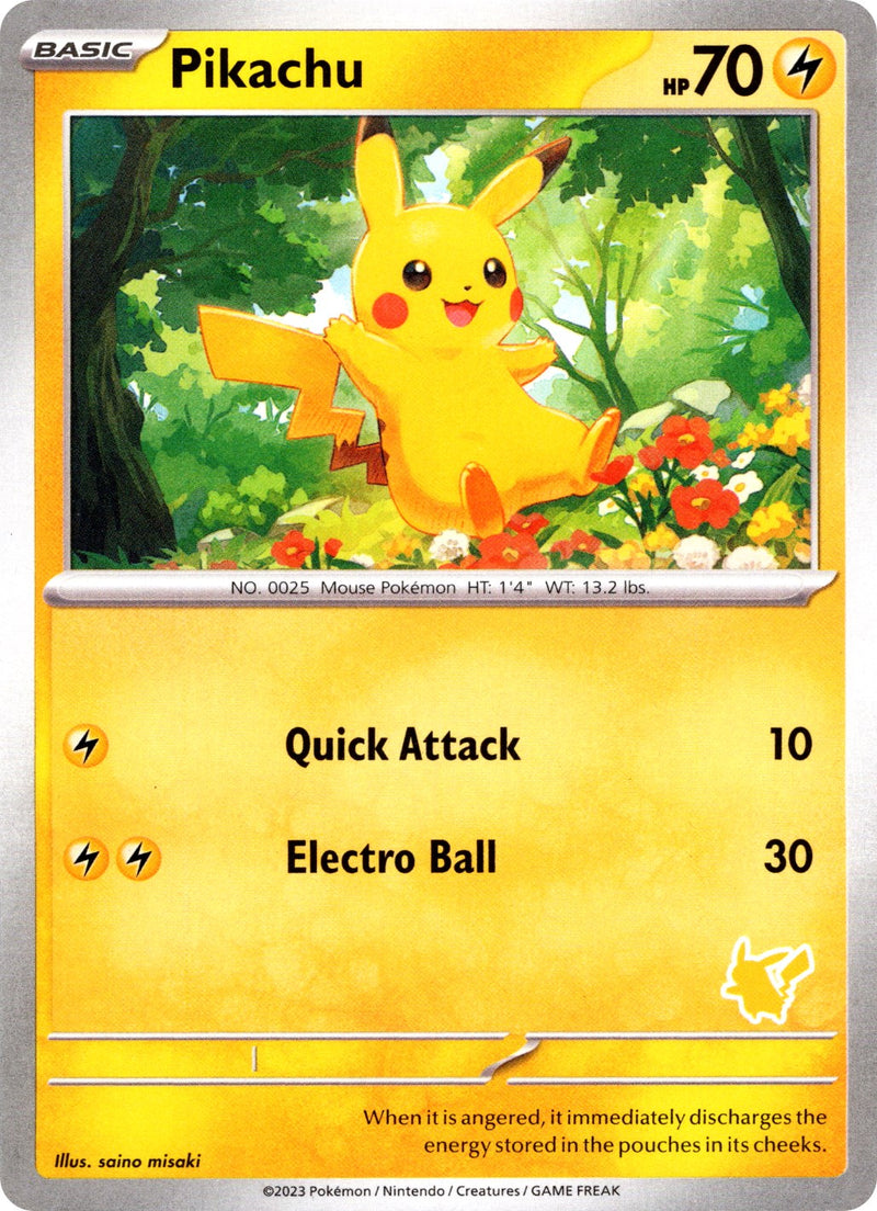 Pikachu [My First Battle] - The Mythic Store | 24h Order Processing
