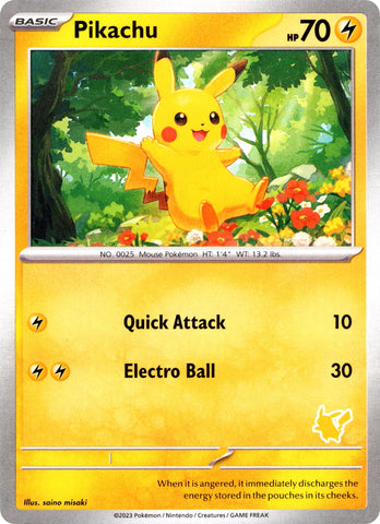 Pikachu [My First Battle] - The Mythic Store | 24h Order Processing