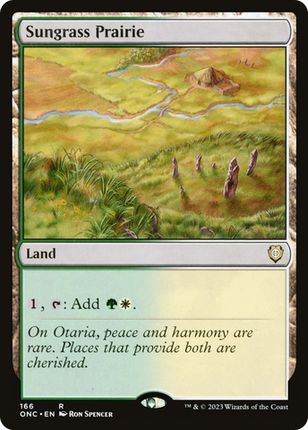 Sungrass Prairie [Phyrexia: All Will Be One Commander] - The Mythic Store | 24h Order Processing