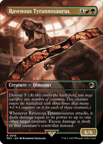 Ravenous Tyrannosaurus (Borderless) [Jurassic World Collection] - The Mythic Store | 24h Order Processing