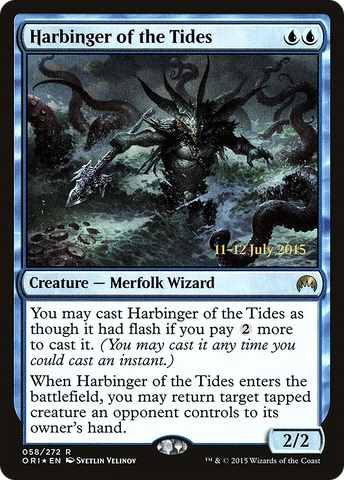 Harbinger of the Tides [Magic Origins Prerelease Promos] - The Mythic Store | 24h Order Processing