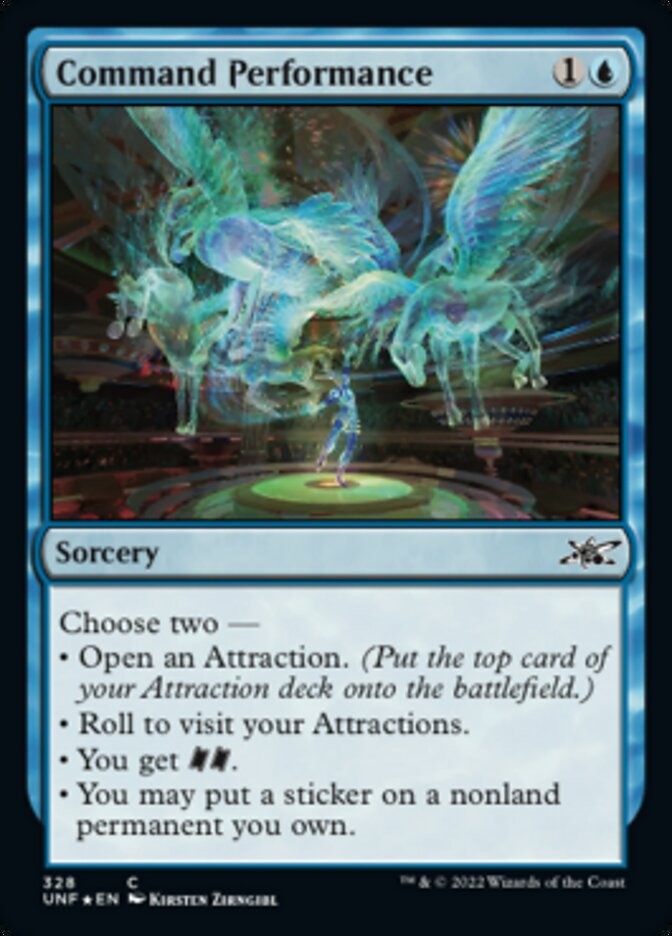 Command Performance (Galaxy Foil) [Unfinity] - The Mythic Store | 24h Order Processing