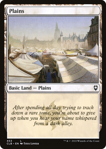 Plains (453) [Commander Legends: Battle for Baldur's Gate] - The Mythic Store | 24h Order Processing