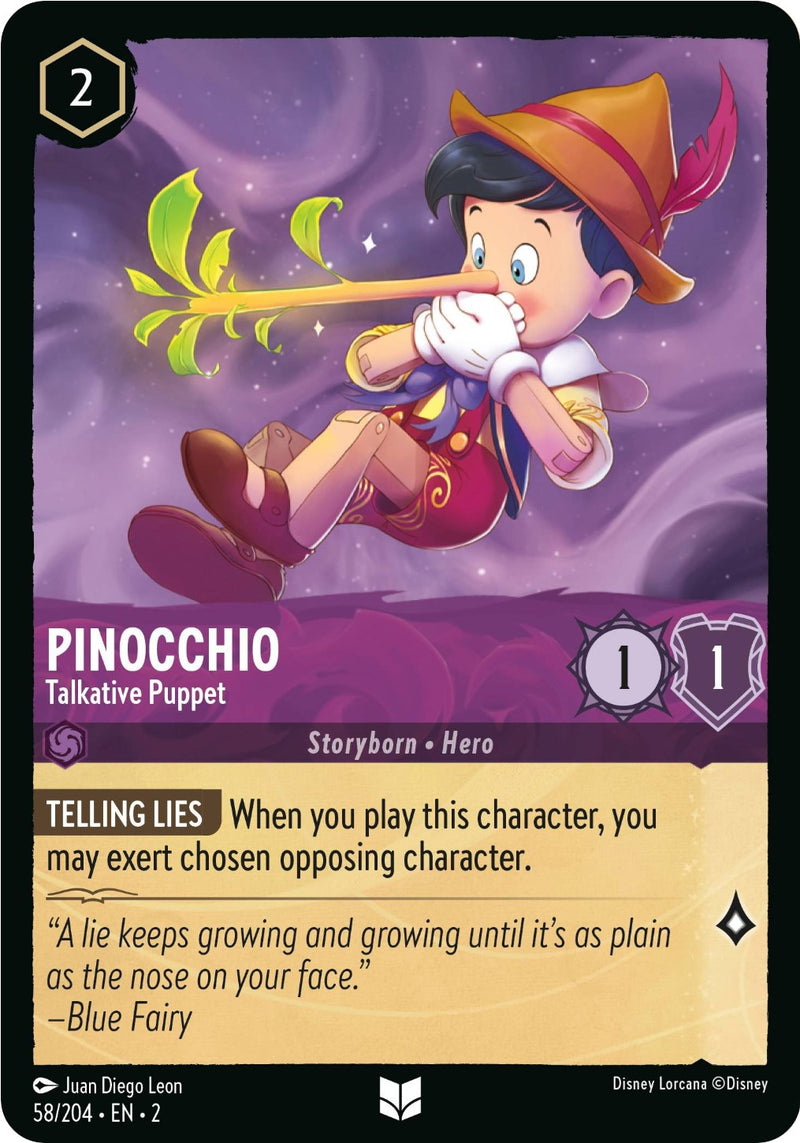 Pinocchio - Talkative Puppet (58/204) [Rise of the Floodborn] - The Mythic Store | 24h Order Processing