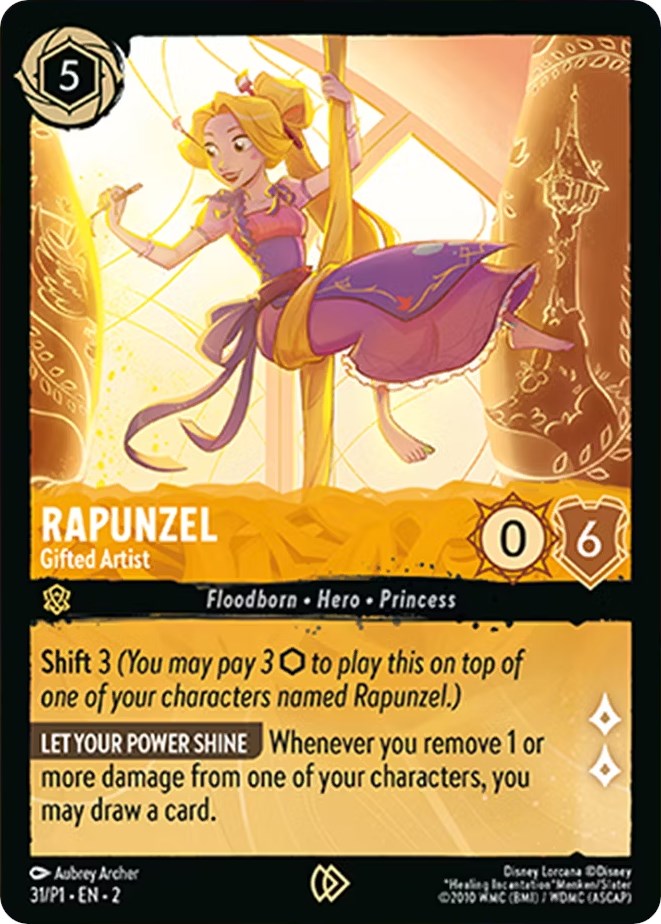 Rapunzel - Gifted Artist (31) [Promo Cards] - The Mythic Store | 24h Order Processing