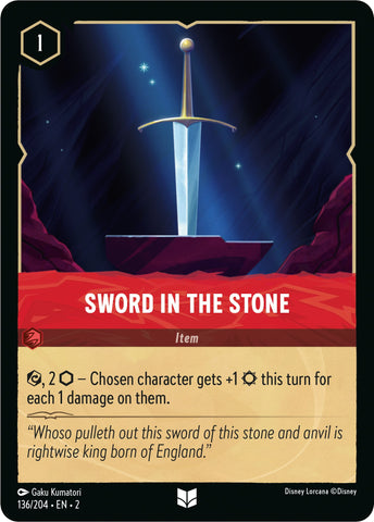 Sword in the Stone (136/204) [Rise of the Floodborn] - The Mythic Store | 24h Order Processing